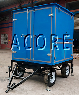 Mobile Transformer Oil Filtration Machine