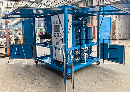 Vacuum Transformer Oil Purification System