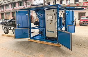 بيع آلة ترشيح زيت المحولات DVTP200 (200 لتر/دقيقة) إلى العراق